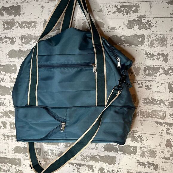 Handmade workshop | duffle bag expandable blue - Picture 10 of 10